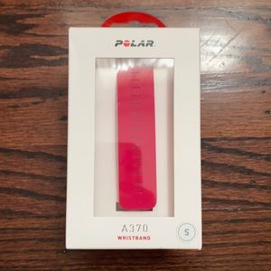 Hot Pink  Polar A370 Wristband—size Small